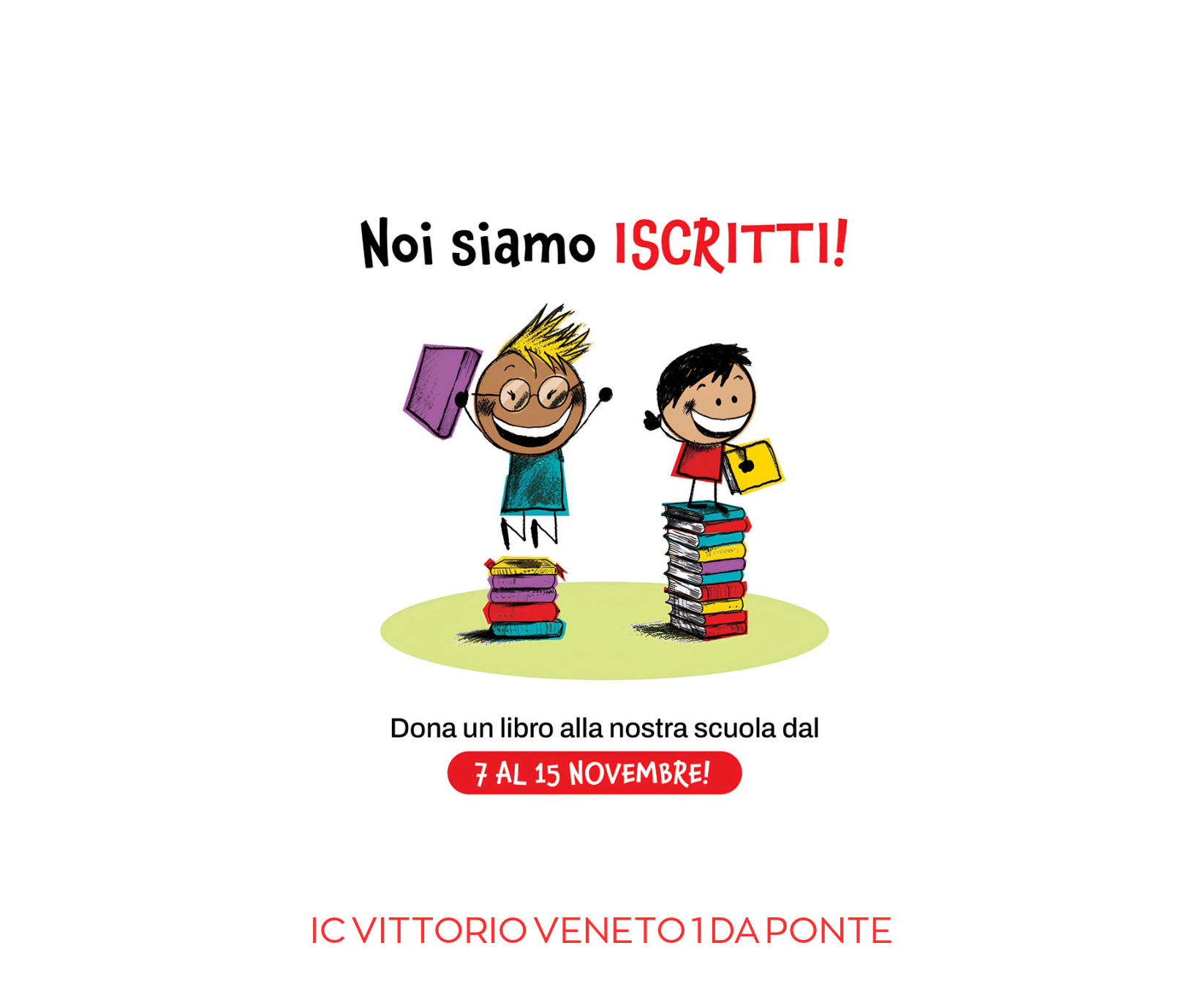 #ioleggoperché 2026: dona un libro alla Scuola secondaria “Da Ponte”